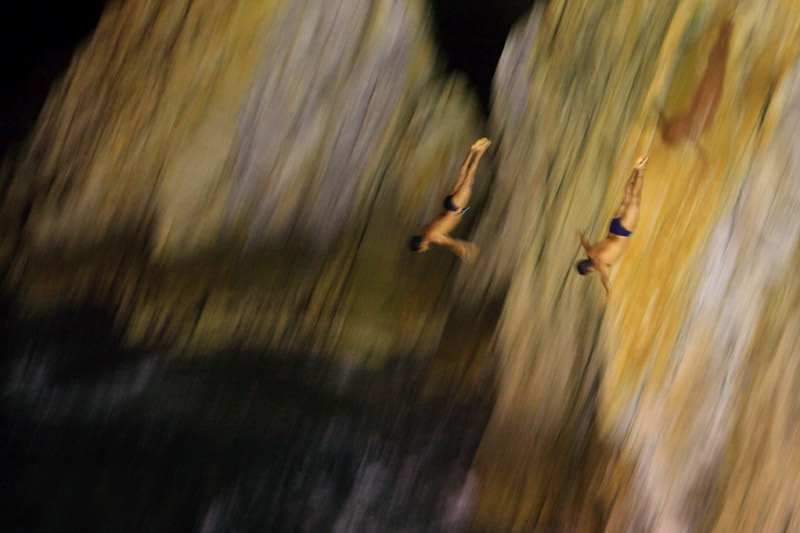 falling