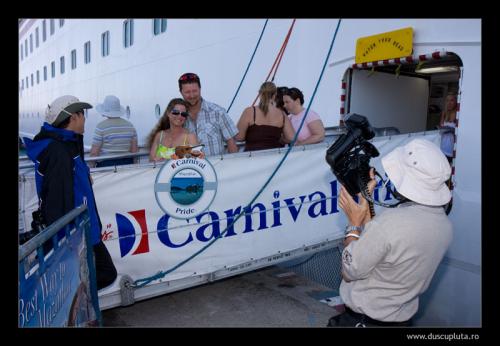 Gangway in Mazatlan