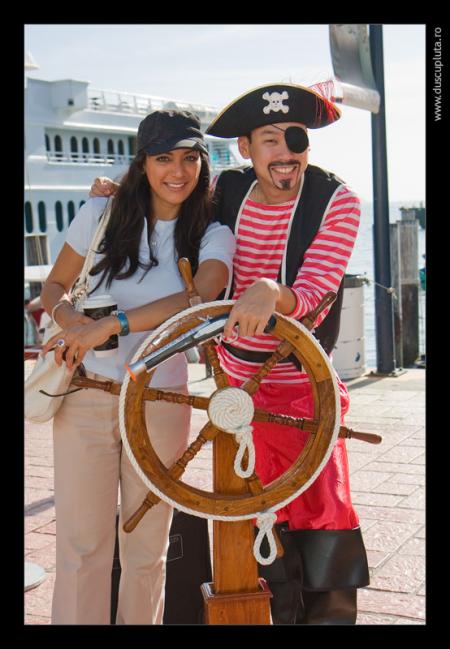 pirate - behind the wheel