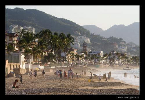 pe plaja